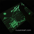 флуоресцентный рисунок 2мм белый